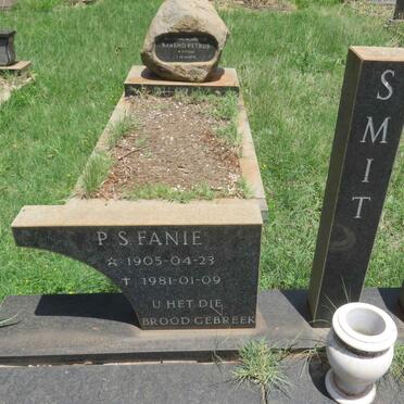 SMIT Fanie P.S. 1905-1981