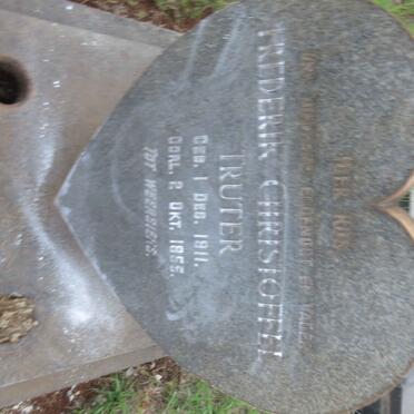 TRUTER Frederik Christoffel 1911-1955