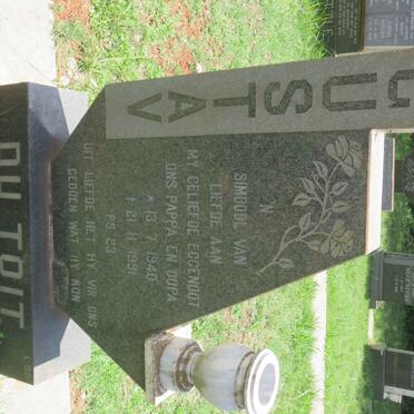 TOIT Gustav, du 1940-1991