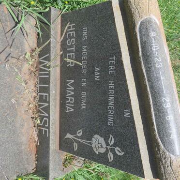 WILLEMSE Hester Maria ??23-??74