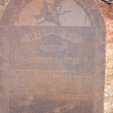VORSTER Pieter Johannes 1847-1921