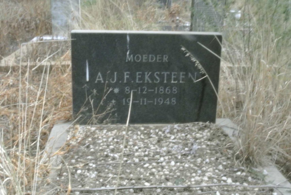 EKSTEEN A.J.F. 1868-1948