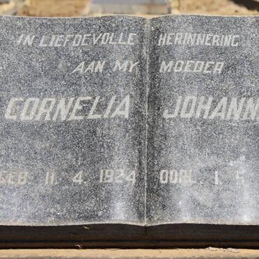 COETZER Cornelia Johanna 1924-2009