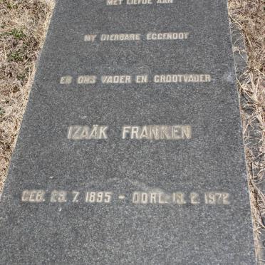 FRANKEN Izaäk 1895-1972