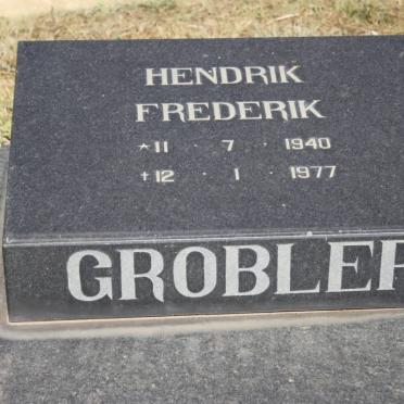 GROBLER Hendrik Frederik 1940-1977