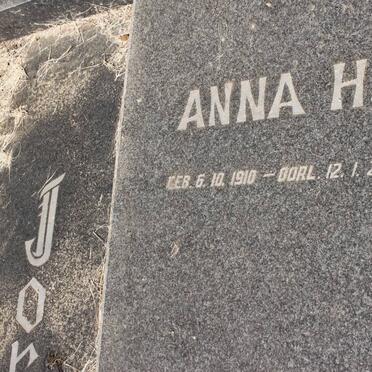 JORDAAN Anna H., 1910-2001