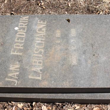 LABUSCHAGNE Jan Frederik 1914-1980