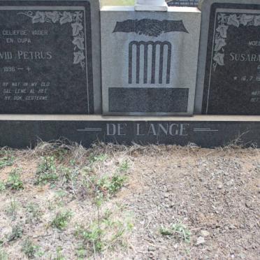 LANGE David Petrus, de 1896- &amp; Susara Petronella HENRICO 1900-1966