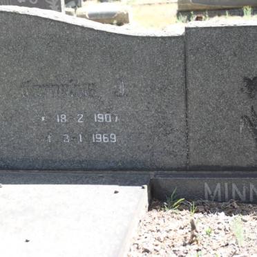 MINNAAR Cornelius J. 1907-1969