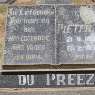 PREEZ Pieter J., du 1893-1979