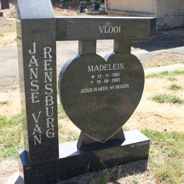 RENSBURG Madelein, Janse van 1981-2007