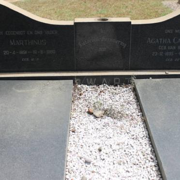 SWART Marthinus 1891-1989 &amp; Agatha Catharina VAN ROOYEN 1895-1975