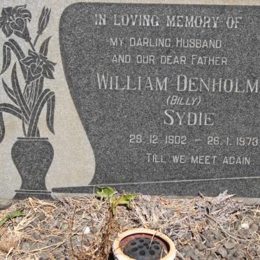SYDIE William Denholm 1902-1973