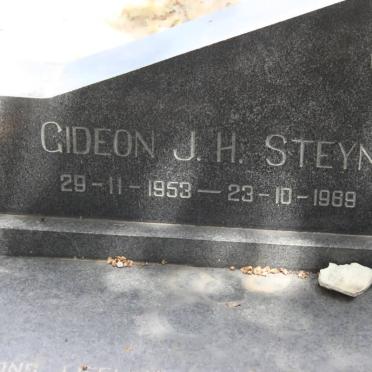 STEYN Gideon J.H. 1953-1989