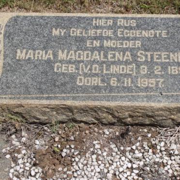 STEENKAMP Maria Magdalena geb V.D. LINDE 1898-1957