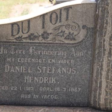 TOIT Daniel Stefanus Hendrik, du 1913-1967