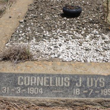 UYS Cornelius J. 1904-1958