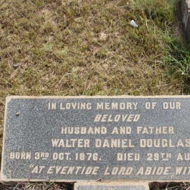 DOUGLAS Walter Daniel 1876-1929