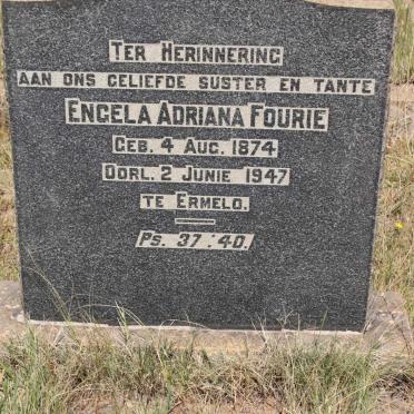 FOURIE Engela Adriana 1874-1947