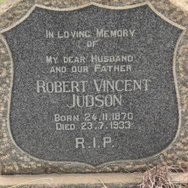 JUDSON Robert Vincent 1870-1933