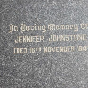 JOHNSTONE Jennifer  -1947