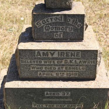 LAWRIE Amy Irene -1918