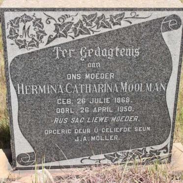 MOOLMAN Hermina Catharina 1868-1950