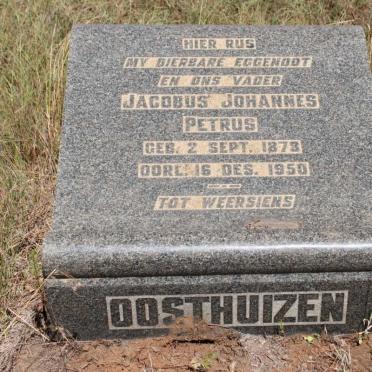 OOSTHUIZEN Jacobus Johannes Petrus 1873-1950