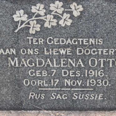 OTTO Magdalena 1916-1930