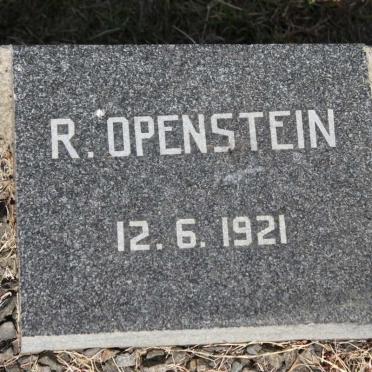 OPENSTEIN R. -1921