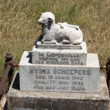 SCHEEPERS Myrna 1942-1942