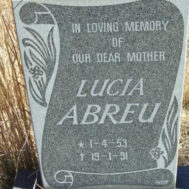 ABREU Lucia 1953-1991