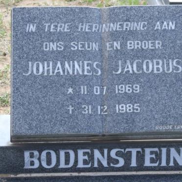 BODENSTEIN Johannes Jacobus 1969-1985