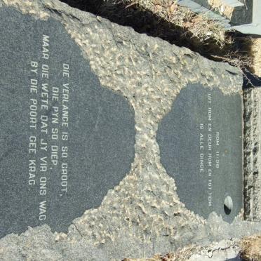 BEZUIDENHOUT Heila 1961-1986
