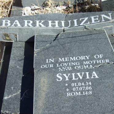 BARKHUIZEN Sylvia 1934-2006