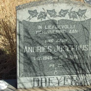 DREYER Andries Josephus 1949-1970