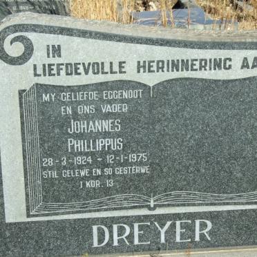 DREYER Johannes Phillippus 1924-1975