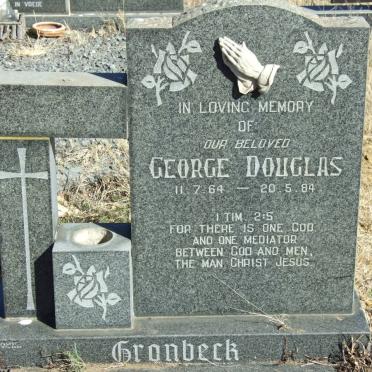 GRONBECK George Douglas 1964-1984