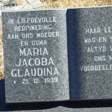 GREYVENSTEYN Barend Daniel Jacobus 1942-1989 &amp; Maria Jacoba Glaudina 1939- 