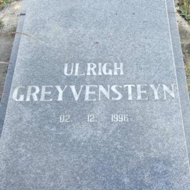 GREYVENSTEYN Ulrich 1996-1996