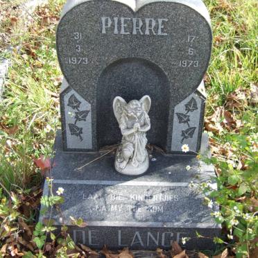 LANGE Pierre, de 1973-1973