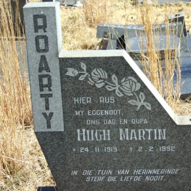 ROARTY Hugh Martin 1919-1992