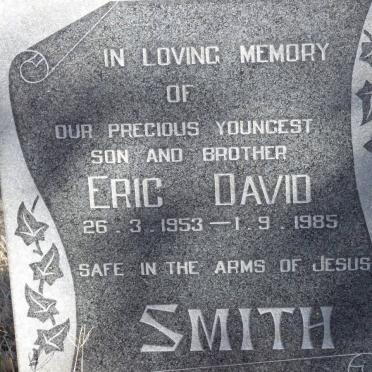 SMITH Eric David 1953-1985