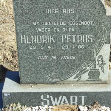 SWART Hendrik Petrus 1941-1986