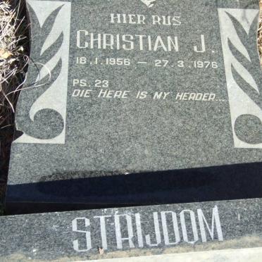 STRIJDOM Christian J. 1956-1976