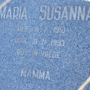 STRICKER David Hermanus 1909-1988 &amp; Maria Susanna 1910-1993