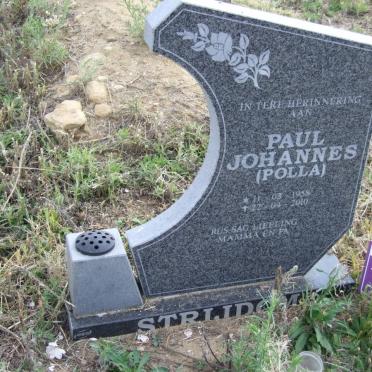 STRIJDOM Paul Johannes 1958-2010