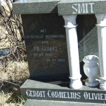 SMIT Gerrit Cornelius Olivier 1930-1993