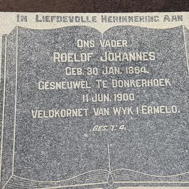 VUREN Roelof Johannes, Janse van 1864-1900