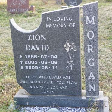 MORGAN Zion David 1956-2005